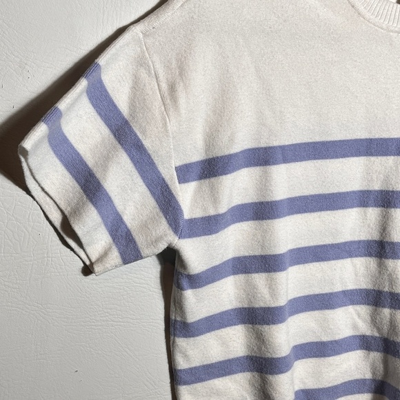 Sincerely Jules Striped Aster Sweater Crew Top Small - Picture 3 of 9